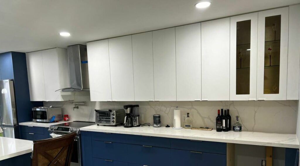 Kitchen vinyl wrapping - THE KITCHEN FACELIFT COMPANY